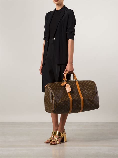 louis vuitton holdall 55|louis vuitton keepall luggage.